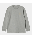 CTA CARHARTT WIP L/S CHASE GREY/GOLD