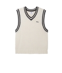 SWEATER OBEY ALDEN VEST UNBLEACHED