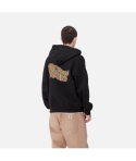 HOOD CARHARTT WIP BROWN DUCKS BLACK