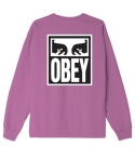 CTA OBEY L/S EYES ICON 2 MULBERRY