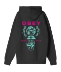 HOOD OBEY HELPING HAND BLACK