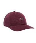 GORRA OBEY LOWERCASE CORD PLUM