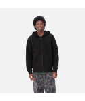 HOOD ZIP CARHARTT WIP CHASE BLACK/GOLD