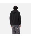 HOOD ZIP CARHARTT WIP CHASE BLACK/GOLD