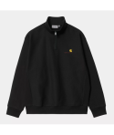 HALF ZIP CARHARTT WIP AMERICAN BLACK