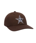 GORRA OBEY STAR 6P VELCRO DARK BROWN