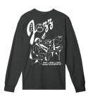 CTA OBEY L/S JAZZ HEAD VINTAGE BLACK