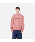 CREW CARHARTT WIP SWEAT DUSTY ROSE