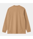 CTA CARHARTT WIP L/S CHASE PEANUT