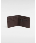 CARTERA VANS DROP V BIFOLD DARK BROWN