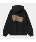 HOOD CARHARTT WIP BROWN DUCKS BLACK