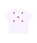 CTA POP LOGO WHITE/RASPBERRY