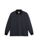 POLO POLAR HOUNDTOOTH BLACK/GREY