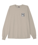 CTA OBEY L/S EYES ICON 2 IRISH CREAM