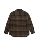 CMA POLAR MIKE L/S BROWN/MAUVE