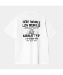 CTA CARHARTT WIP LESS TROUBLES WHITE