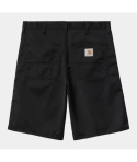 SHORT CARHARTT WIP SIMPLE BLACK