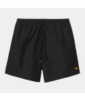 BAÑADOR CARHARTT WIP CHASE BLACK/GOLD