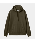 HOOD CARHARTT WIP SCRIPT EMB CYPRESS