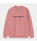 CREW CARHARTT WIP SWEAT DUSTY ROSE