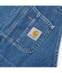 BIB CARHARTT WIP OVERALL BLUE STONE