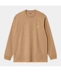 CTA CARHARTT WIP L/S CHASE PEANUT