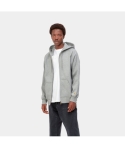 HOOD ZIP CARHARTT WIP CHASE GREY HEATHER