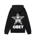 HOOD OBEY STAR BLACK