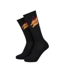 CALCETINES SANTA FLAMED NOT A DOT BLACK