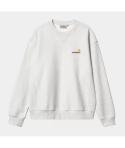 CREW CARHARTT WIP AMERICAN ASH HEATHER