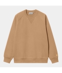 CREW CARHARTT WIP CHASE PEANUT/GOLD