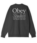 CREW OBEY STUDIOS BLACK