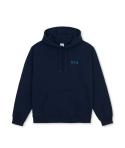 HOOD POLAR DAVE STROKE LOGO DARK BLUE