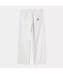 PANT CARHARTT WIP BRANDON WHITE RINSED