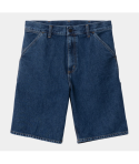 SHORT CARHARTT WIP SINGLE KNEE BLUE STN