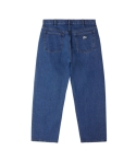 PANT OBEY BIGWIG BAGGY STONE WASH INDIGO