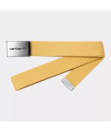 CINTURON CARHARTT WIP CLIP AIR YELLOW