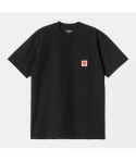 CTA CARHARTT WIP POCKET HEARTH BLACK/RED