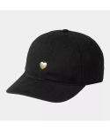 GORRA CARHARTT WIP HEART METAL BLACK