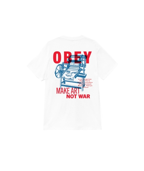 CTA OBEY PRINTING PRESS WHITE