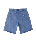 SHORT OBEY BIGWIG BAGGY LIGHT INDIGO