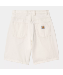 SHORT CARHARTT WIP BRANDON WHITE