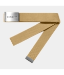 CINTURON CARHARTT WIP CLIP BOURBON