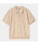 POLO CARHARTT WIP CHECKER FLEUR DE SEL