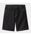 SHORT CARHARTT WIP SIMPLE BLACK ONE WASH