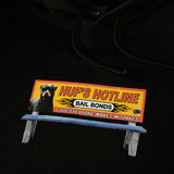 HOOD HUF BAIL BONDS BLACK