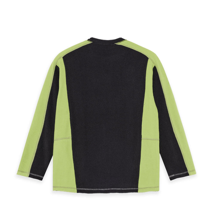 CREW POLAR GRID BLACK/CHARTREUSE