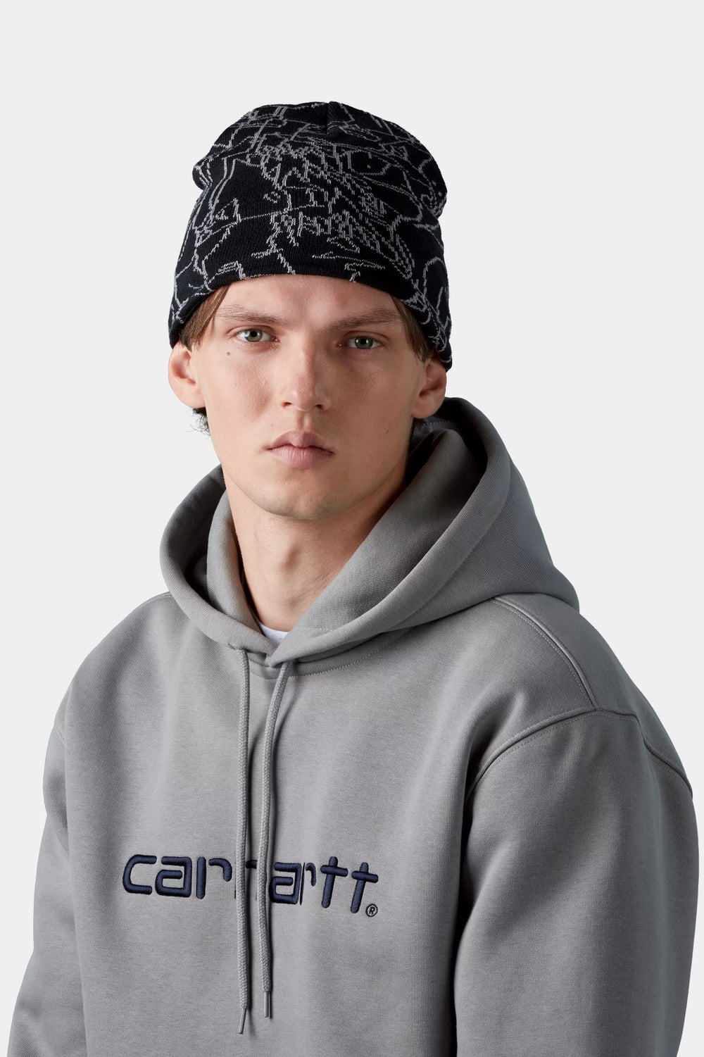 GORRO CARHARTT WIP BLINKERFLUID BLACK