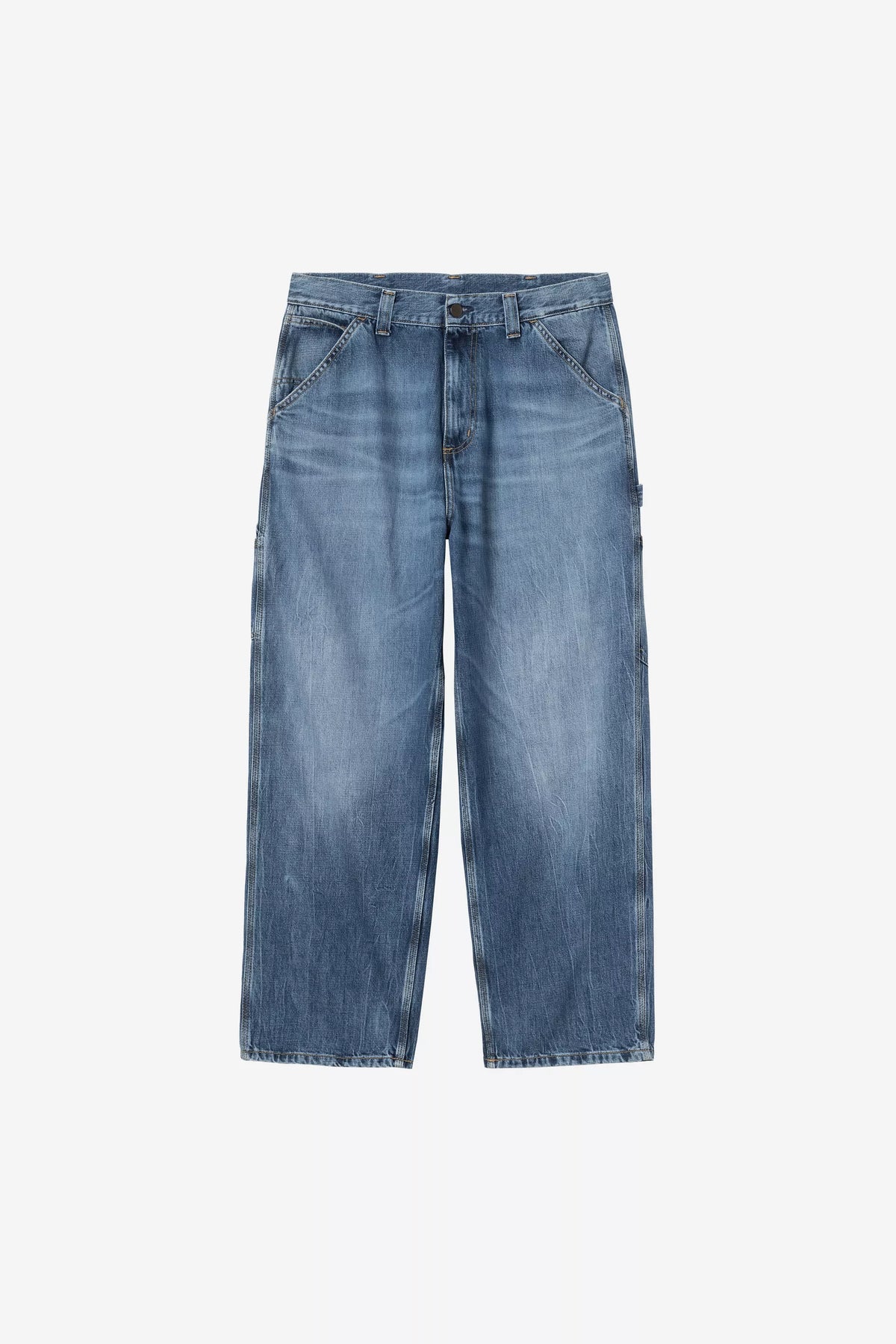 PANT CARHARTT WIP OG SINGLE KNEE BLUE MARBLE USED WASH