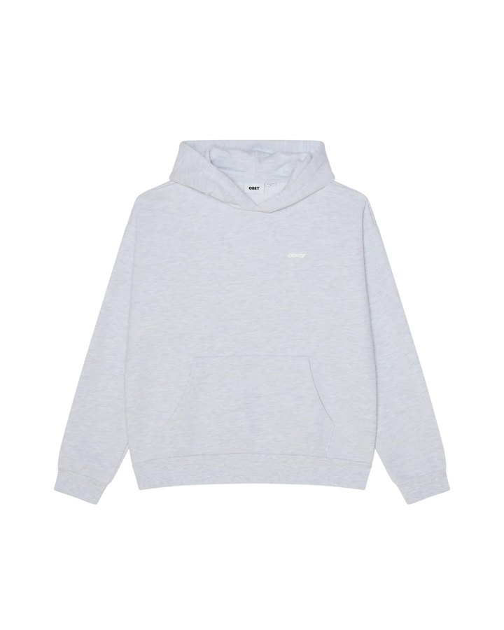 HOOD OBEY INTERCONTINENTAL ASH HEATHER